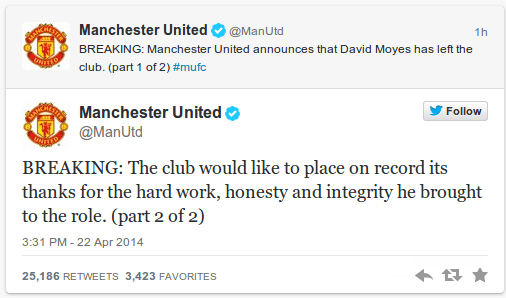 @ManUtd Moyes Out